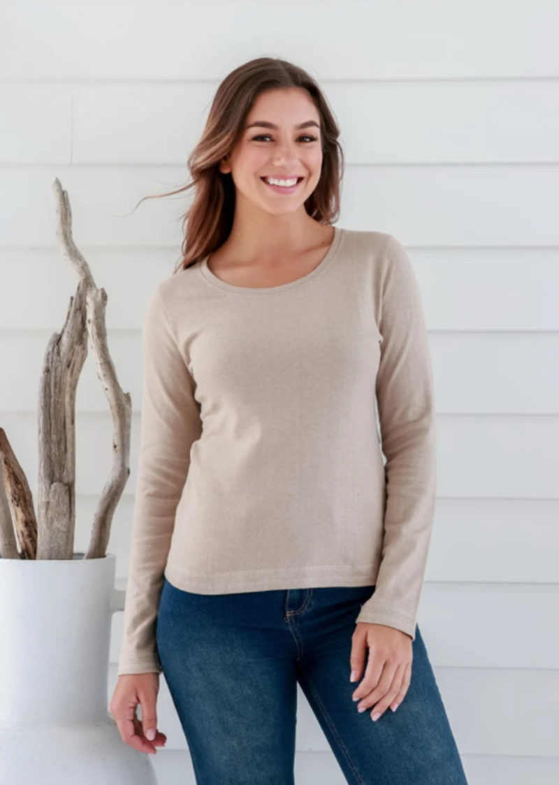 long sleeve hemp top