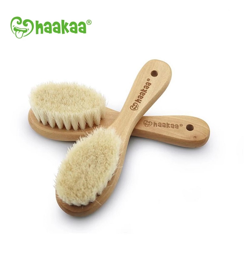 Haakaa Baby Hair Brush Goat Wool