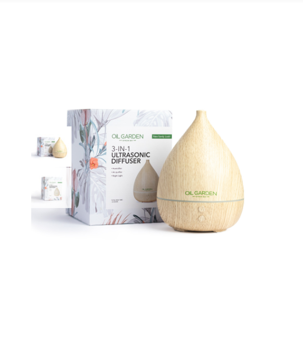 3 in one Ultrasonic Oil Diffuser by Oil Garden