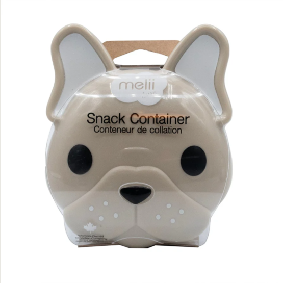 Melii Bulldog snack container