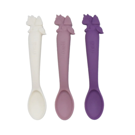 Melii Silicone Spoons Unicorn Set