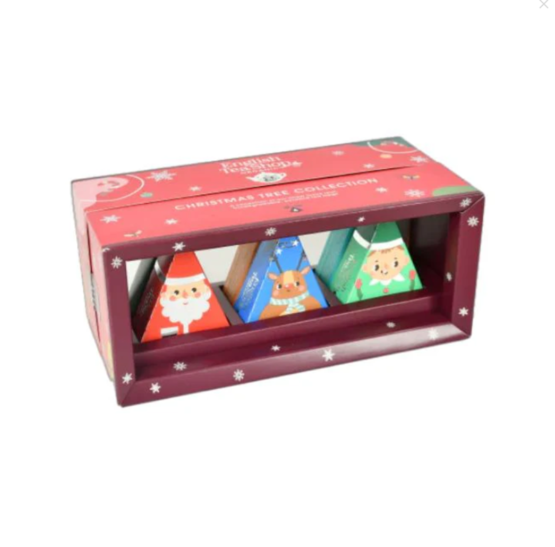 English Tea Shop Christmas Tree Collection Box